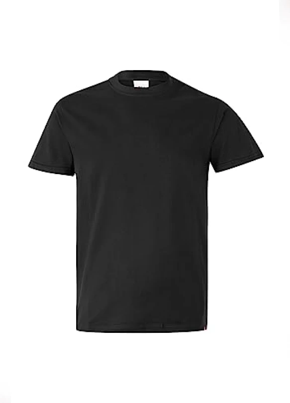 1_Camiseta negra Velilla 100% Algodón, talla L