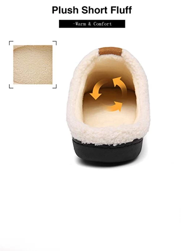 4_Pantuflas de invierno antideslizantes y cómodas para hombre y mujer Mishansha