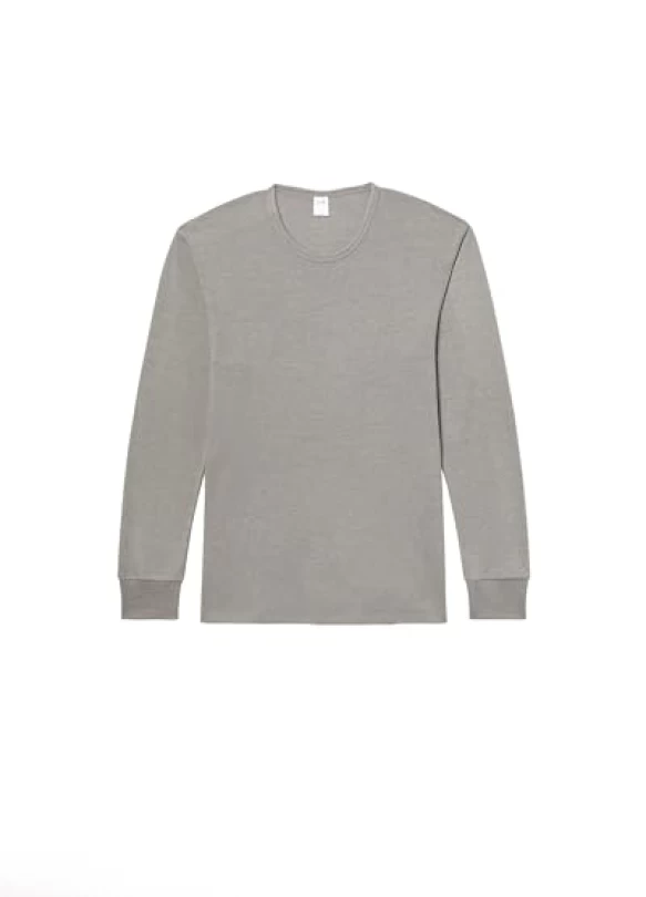 3_Abanderado Termal Fibra de Invierno Capa de Base Superior, Gris, L/52 para Hombre