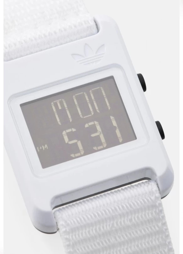 2_ RETRO POP DIGITAL UNISEX - Reloj digital - white