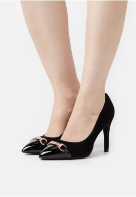 LEATHER MIA - Zapatos altos - black