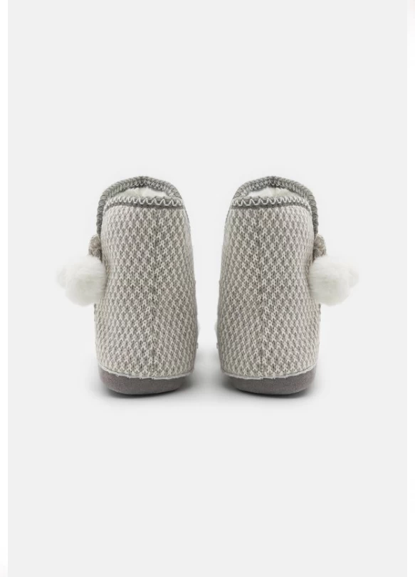 1_Pantuflas - light grey/white