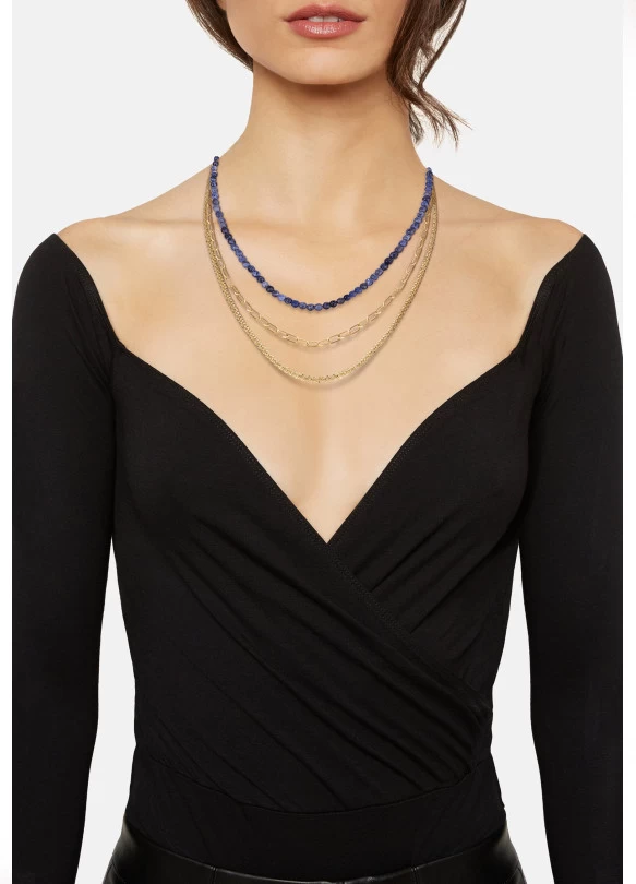 main_image_KALEIDO - Collar - gold-coloured