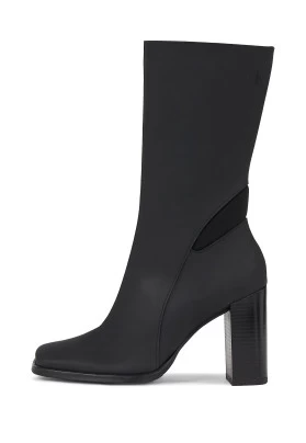 HEEL ZIP LTH WN - Botas - triple black