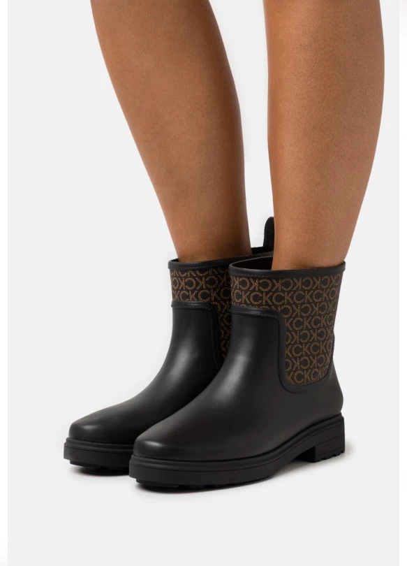 main_image_RAIN BOOT - Botas de agua - black/brown mono