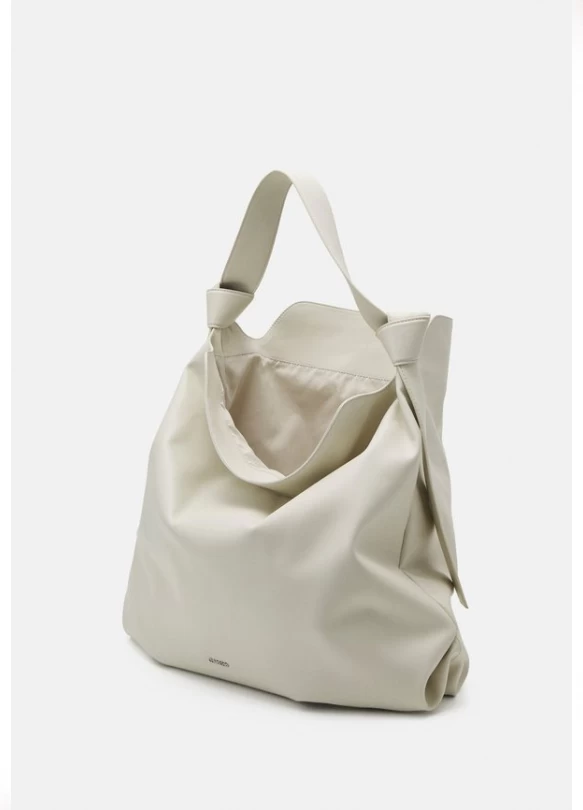 1_SOFT TOTE - Bolso shopping - dark ecru