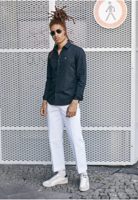 STRETCH SLIM SHIRT - Camisa elegante