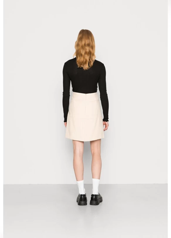 1_TWILL SKIRT - Minifalda