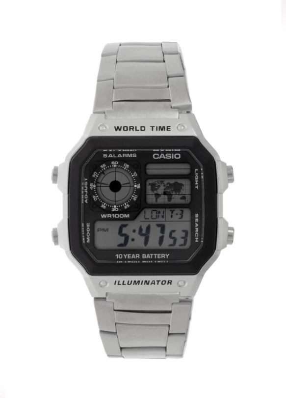 3_Reloj digital - silver