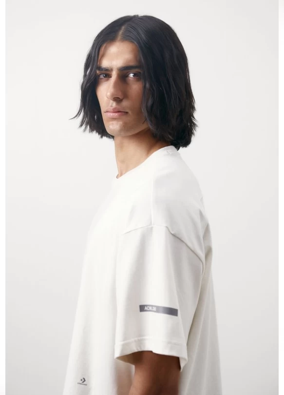 2_ACW X CONVERSE TEE  - Camiseta básica - stone