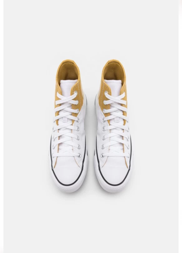 2_CHUCK TAYLOR ALL STAR UNISEX - Zapatillas altas - white/dunescape/open sesame