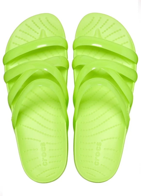 1_ SPLASH GLOSSY STRAPPY - Chanclas de baño