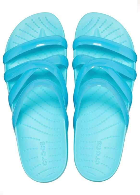 1_ SPLASH GLOSSY STRAPPY - Chanclas de baño