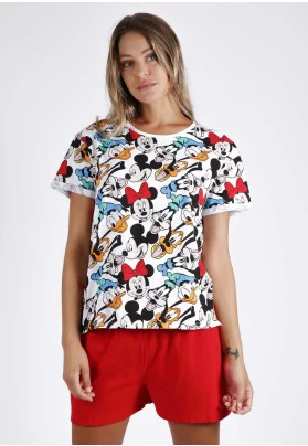 MANGA CORTA MICKEY FRIENDS SET - Pijama
