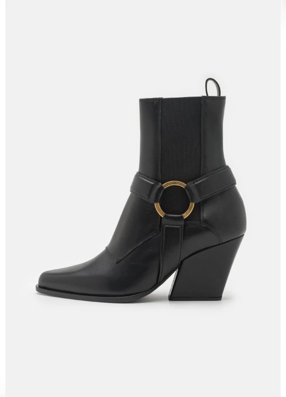 main_image_CLIO WESTERN - Botines camperos - nero