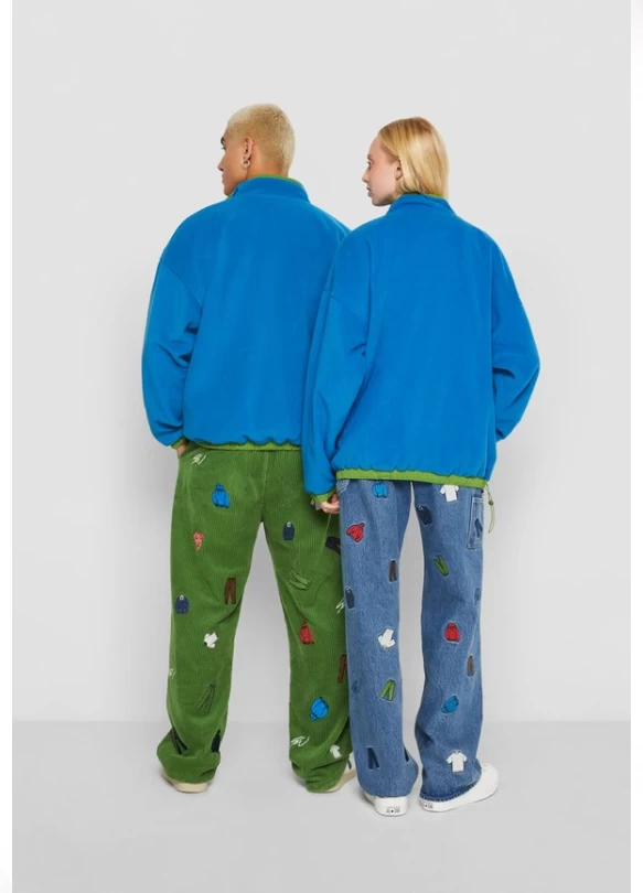 1_SEAN WOTHERSPOON 1/2 ZIP UNISEX - Forro polar