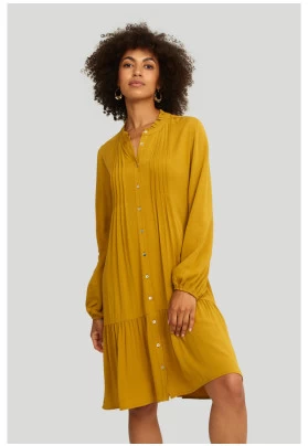 Vestido ligero - mustard