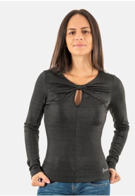 Camiseta de manga larga - noir