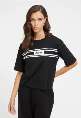  CROPPED MIT FRONTLOGO - Camiseta estampada