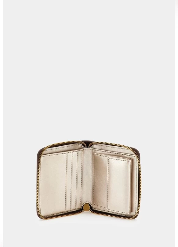 1_ MINI LISBET IN FLECHTOPTIK - Monedero