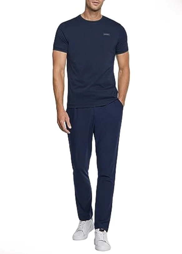 3_Camiseta Hackett London con distintivo HS para hombre.