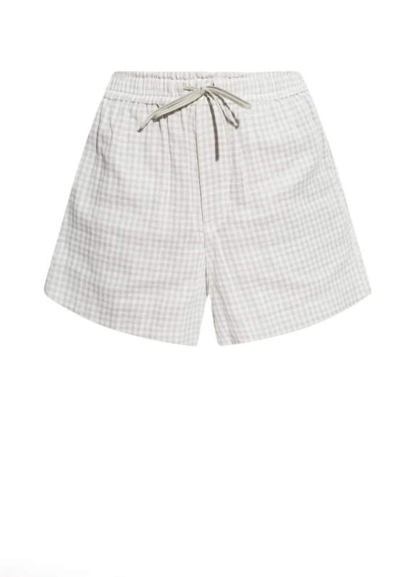 main_image_ Pantalones cortos a cuadros Musan para mujer