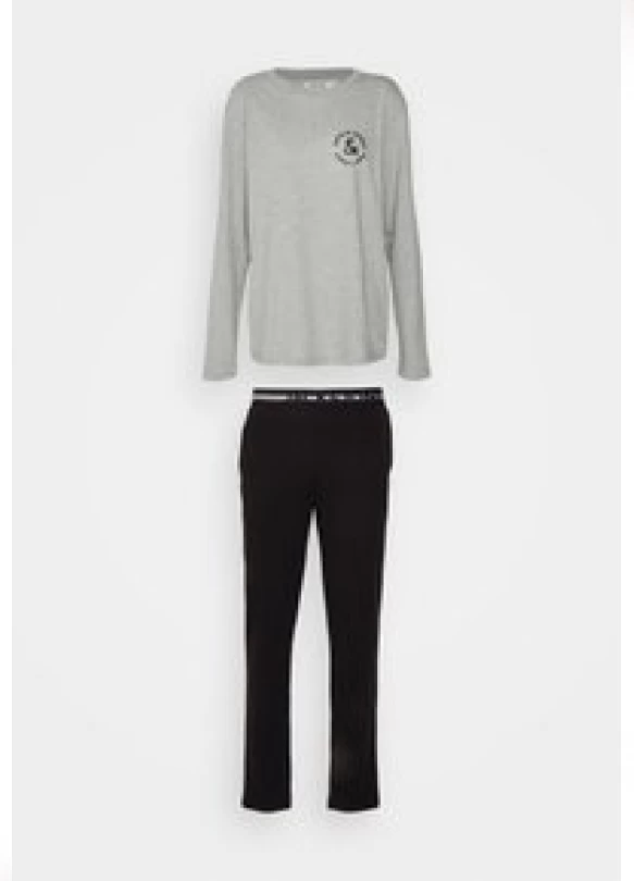 3_ JACBASIC LOGO TEE AND LOUGEPANTS SET - Pijama
