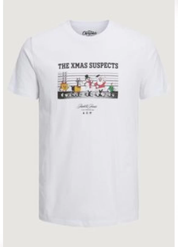 1_JORXMAS SS CREW NECK XMAS - 12221433 - Camiseta estampada