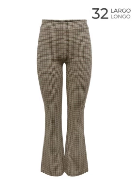  Pantalón elástico cuadros