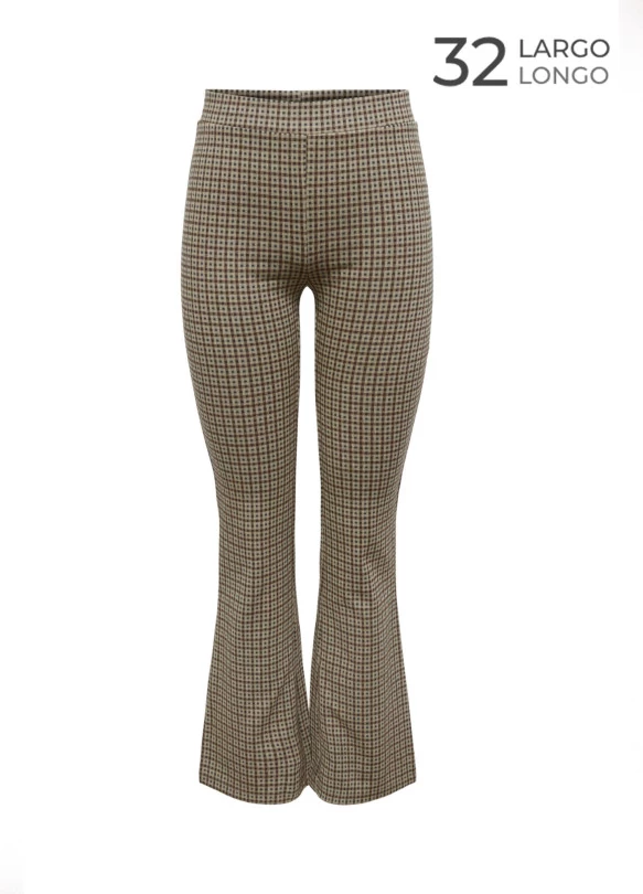main_image_ Pantalón elástico cuadros