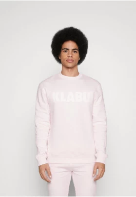 CREW NECK - Sudadera - light pink/white