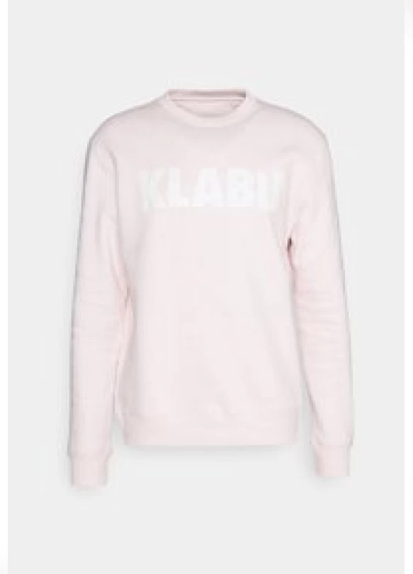 3_CREW NECK - Sudadera - light pink/white
