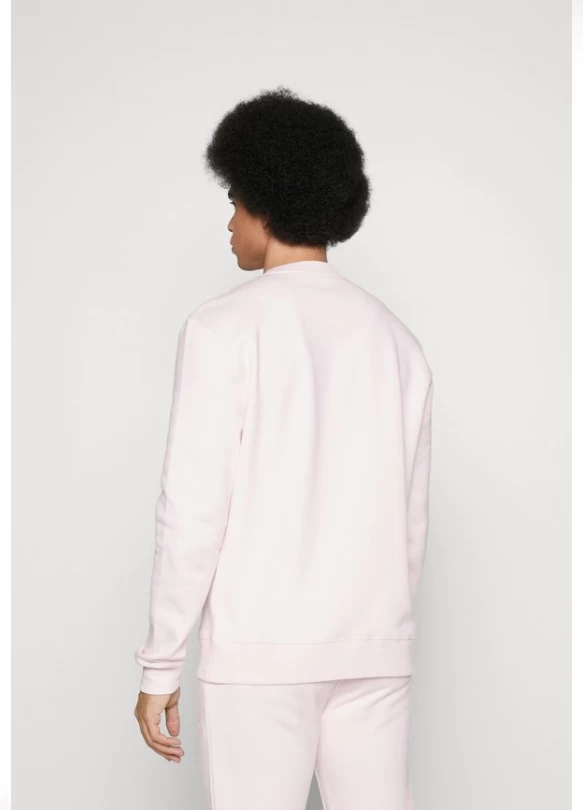1_CREW NECK - Sudadera - light pink/white