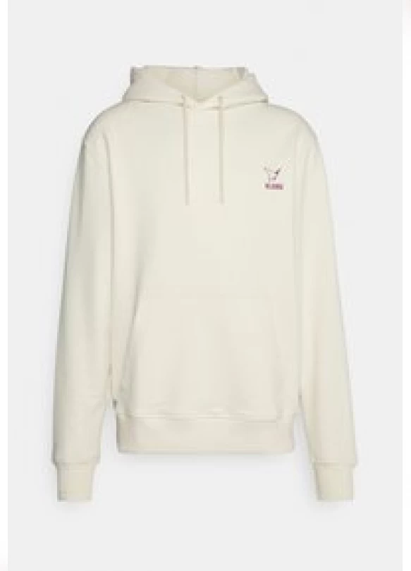 3_PANTS - Jersey con capucha - offwhite