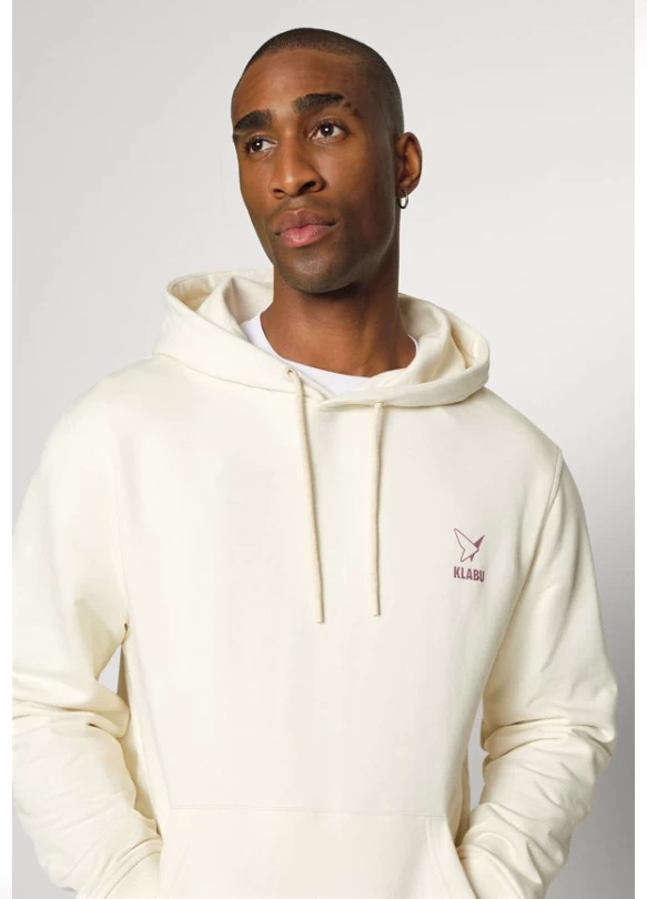 2_PANTS - Jersey con capucha - offwhite