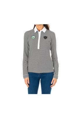  Polo de manga larga con diseño original para mujer