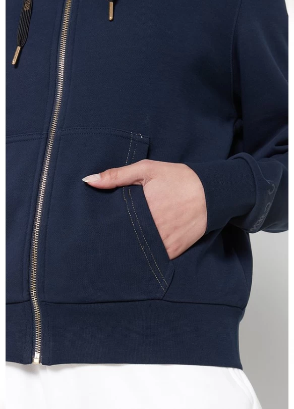 3_ Sudadera con cremallera - azul marino