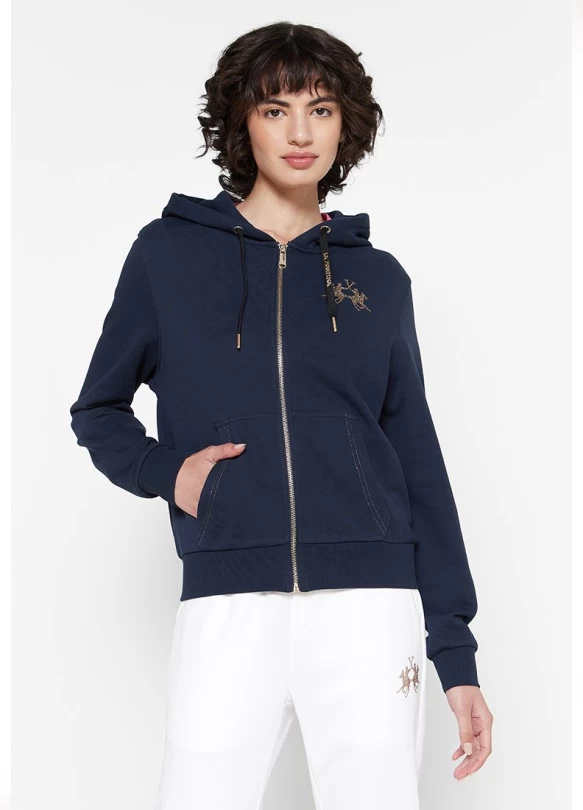 main_image_ Sudadera con cremallera - azul marino