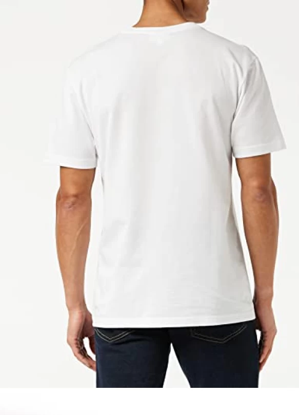 3_Lacoste Th7618 Camiseta, Blanc, XXL para Hombre