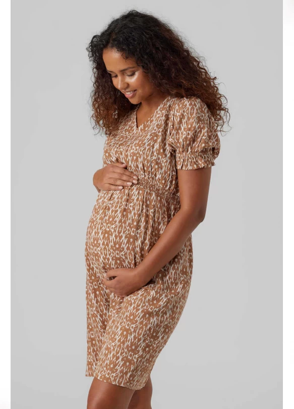 3_Mono estampado de manga corta maternity