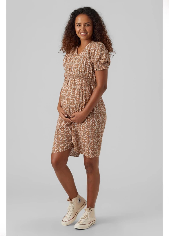 main_image_Mono estampado de manga corta maternity