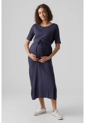 Vestido largo maternity