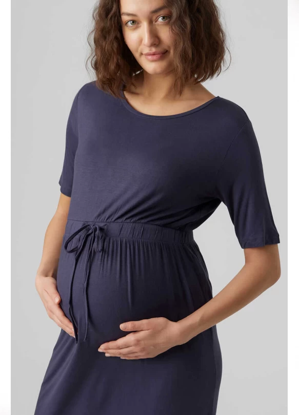 1_Vestido largo maternity