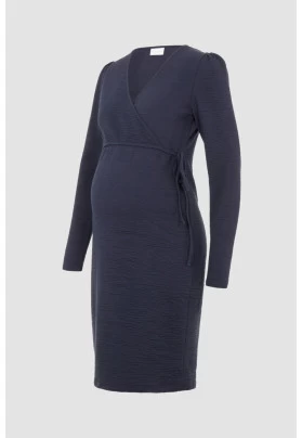 Vestido midi maternity