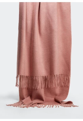 Bufanda terminaciones flecos