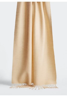 Bufanda terminaciones flecos