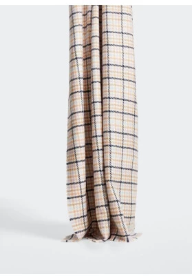 Bufanda tricolor cuadros