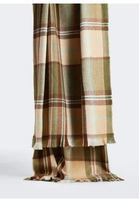 Bufanda tricolor cuadros