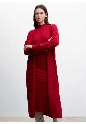 Cárdigan punto largo