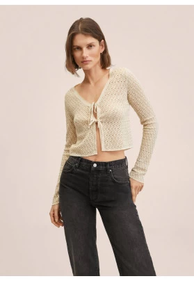 Cárdigan punto lúrex